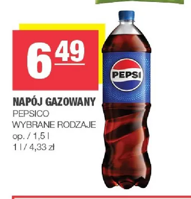 Napój gazowany Pepsi promocja w SPAR
