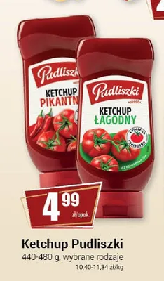 Ketchup Pudliszki pikantny promocja w Premium Nasz Sklep
