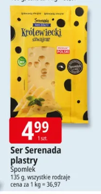 Ser Serenada plastry wszystkie rodzaje promocja w Leclerc