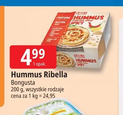 Hummus Ribella promocja w Leclerc