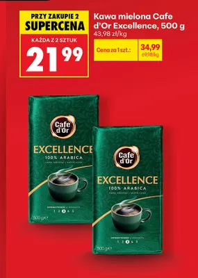 Kawa mielona Cafe d'Or Excellence promocja w Biedronka