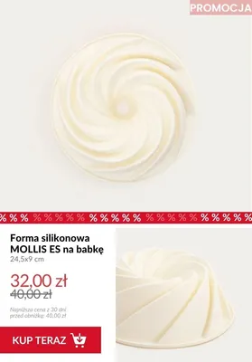 Forma silikonowa na babkę Mollis Es 24,5x9 cm promocja w Homla