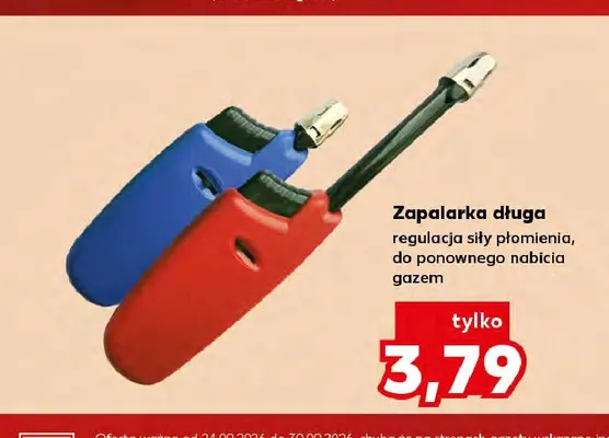 Zapalarka długa promocja w Kaufland