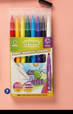 Pisaki wymazywalne Cricco promocja w Biedronka