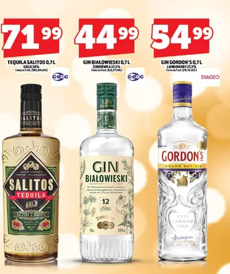 Tequila Salitos Gold promocja w TOPAZ