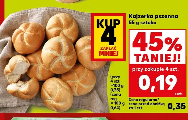 Kajzerka pszenna promocja w Kaufland