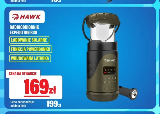Radioodbiornik Hawk Expedition R30 promocja w RTV EURO AGD