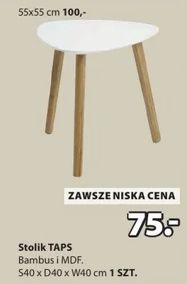 Stolik TAPS promocja w Jysk