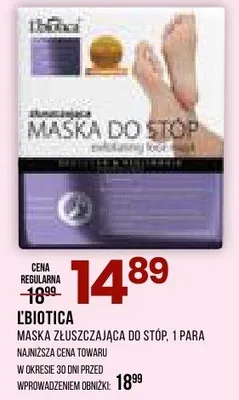 Maska wkładzająca do stóp i para promocja w Drogerie Natura