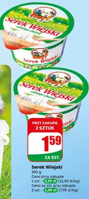 Serek Wiejski promocja w Dino