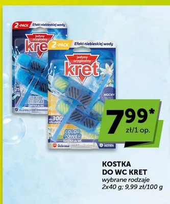 Kostka do WC Kret promocja w Euro Sklep