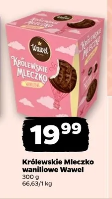 Królewskie Mleczko Wawel waniliowe promocja w Netto