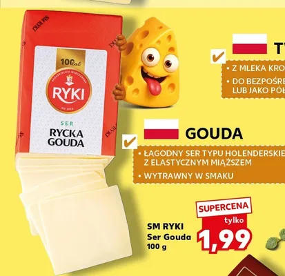 Ser Gouda SM Ryki promocja w Kaufland