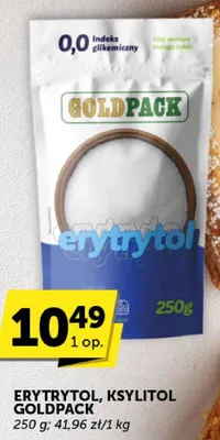 Erytrytol, ksylitol Goldpack promocja w Euro Sklep