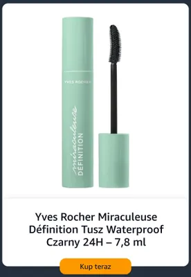 Tusz do rzęs Yves Rocher Miraculeuse Définition Waterproof czarny 24H promocja w Amazon