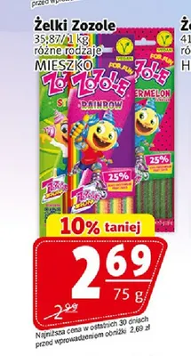 Żelki Zozole promocja w Prim Market