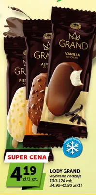 Lody Koral Grand Almond promocja w ABC