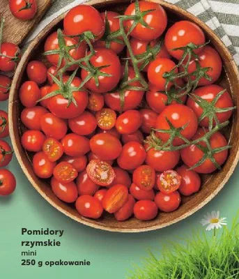 Pomidory rzymskie mini promocja w Kaufland