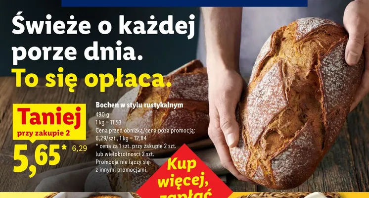 Bochen w stylu rustykalnym promocja w Lidl