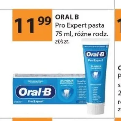 Pasta do zębów Oral-B Pro Expert promocja w Drogerie Laboo