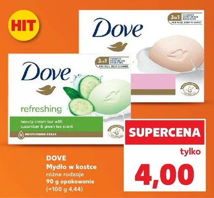 Mydło w kostce różne rodzaje promocja w Kaufland