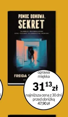 Książka Pomoc domowa Sekret Freida McFadden promocja w Empik