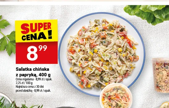 Sałatka chińska z papryką Białecki Kuchnia promocja w Twój Market