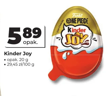 Kinder Joy promocja w Odido