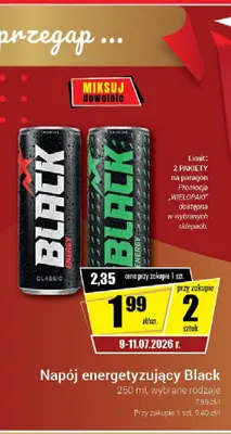 Napój energetyzujący Black Mojito promocja w Premium Nasz Sklep