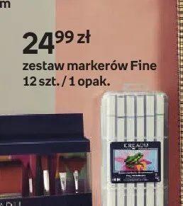 Zestaw markerów Fine Creadu promocja w Empik