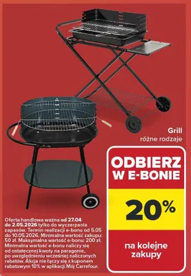 Grill promocja w Carrefour