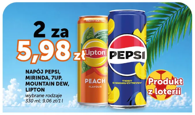 Napój gazowany Mountain Dew promocja w ABC