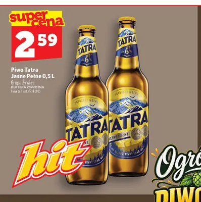 Piwo Tatra promocja w TOPAZ