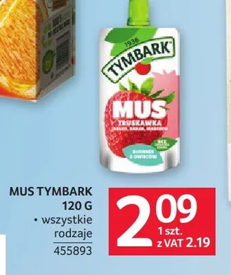 Mus Tymbark promocja w Selgros