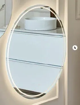 Lustro LED GoodHome Allalin promocja w Castorama