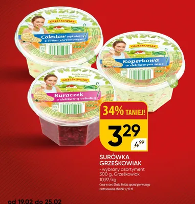 Surówka Buraczek z delikatną cebulką promocja w Chata Polska