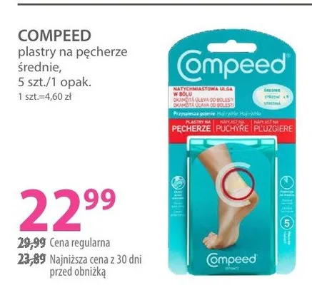 Plastry na pęcherze średnie promocja w Hebe