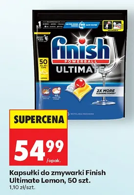 Kapsułki do zmywarki Ultimate Lemon promocja w Biedronka