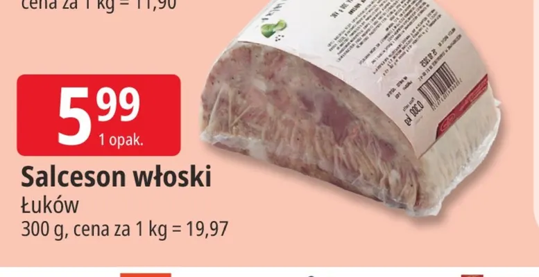 Salceson włoski Łuków promocja w Leclerc