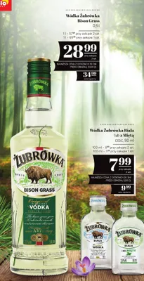 Wódka Żubrówka Bison Grass promocja w POLOmarket