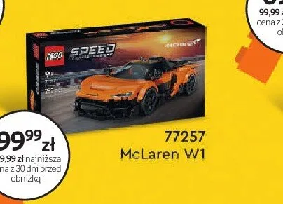 Klocki LEGO Speed Champions 77257 McLaren W1 promocja w Dzień Dziecka