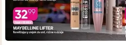 Nawilżający olejek do ust Maybelline Lifter promocja w Drogerie Koliber