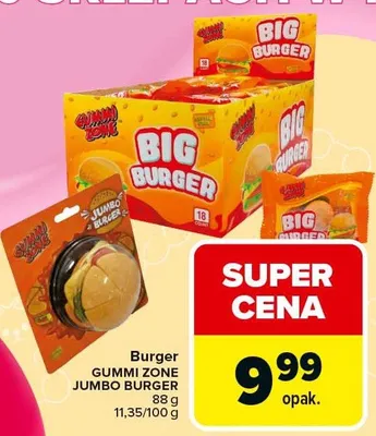 Burger Jumbo Burger promocja w Carrefour Market