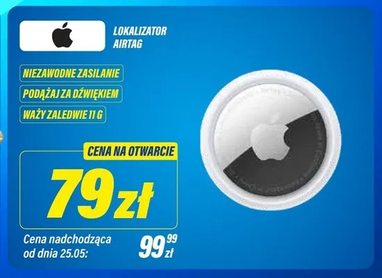 Lokalizator Apple AirTag promocja w RTV EURO AGD