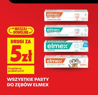 Pasta do zębów Elmex Sensitive promocja w Biedronka