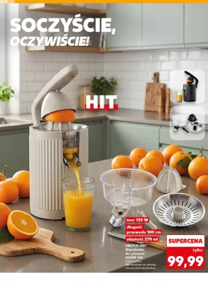 Wyciskarka do cytrusów Switch On promocja w Kaufland