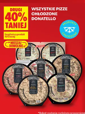 Pizza z pieczarkami Donatello promocja w Biedronka