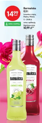 Likier Barmańska Malina promocja w Żabka