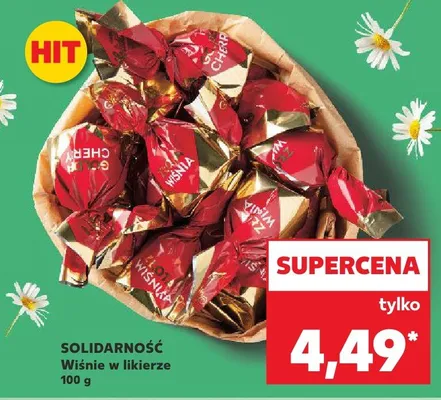 Wiśnie w likierze promocja w Kaufland