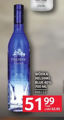 Wódka Helsinki Blue 40% promocja w Selgros
